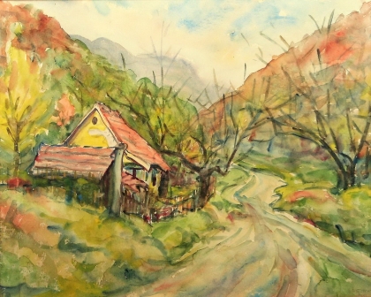 József Bereznay (1916-2012): Roadside house