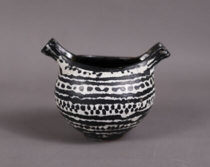 Gorka Géza (1894 - 1971): Ceramic pot, Nógrádverőce