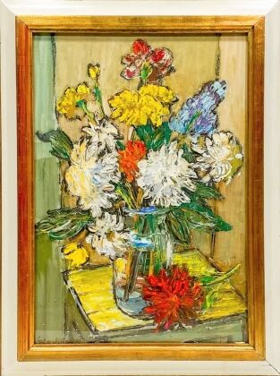 András Lehoczki (1927-): Autumn bouquet