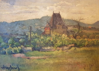 Károly Nagy (1880-1931): Hungarian landscape