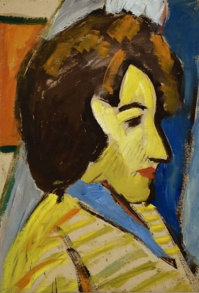 Cs. Németh Miklós (1934-2012):Női Portré