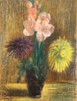 Sassy Attila (1880-1967): Virágok vázában 