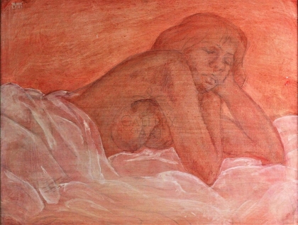 Tenk (1943- ): in bed breastwork