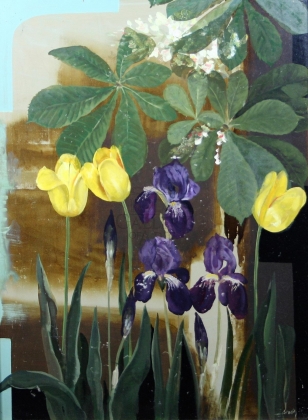 Záborszky Viola (1935- ): Tulipán és viola