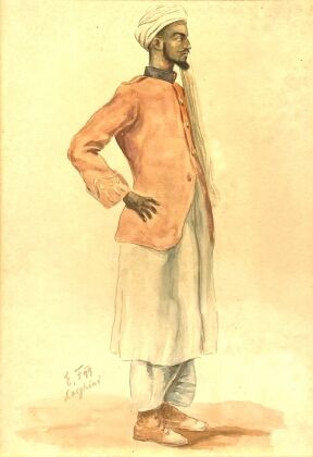 Franz Eisenhut  (1857-1903): Moroccan male
