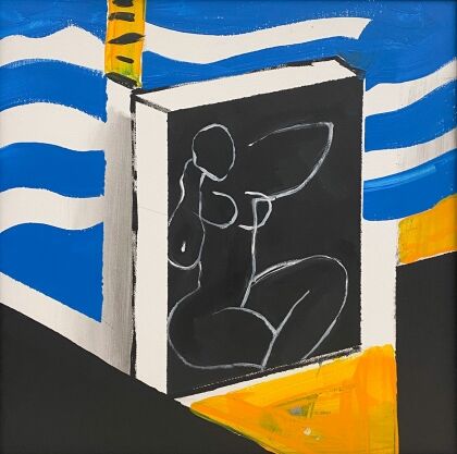 Koppány Attila (1947-): Hommage á Matisse